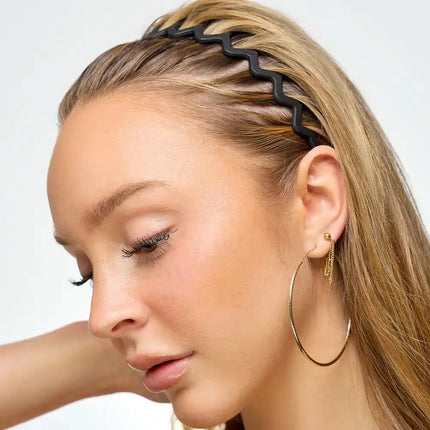 Brushworks Zig Zag Headband Set