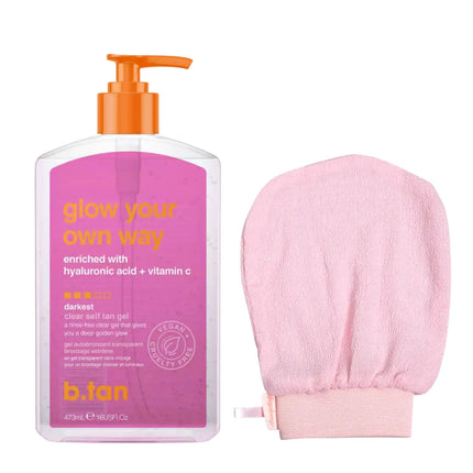 B.tan Glow Your Own Way Self Tan Gel Set