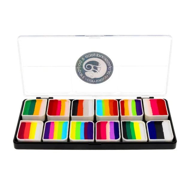 Cameleon Splitcake Color Block Palette All Stars