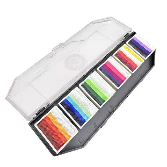 Cameleon Splitcake Color Block Palette Bohemian By Sôkkertantes