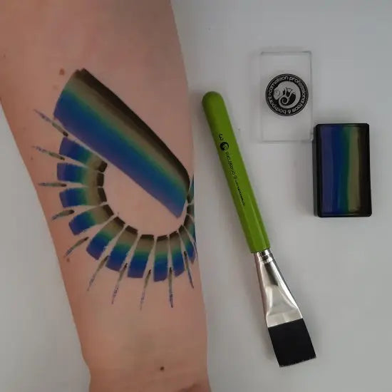 Cameleon Splitcake Color Block Peacock