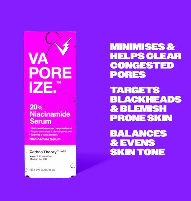 Carbon Theory VaPOREize 20% Niacinamide Serum