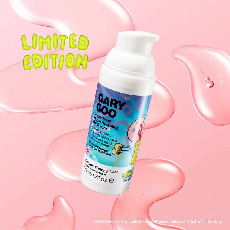 Carbon Theory X Spongebob Squarepants Gary’s Goo Snail Mucin Hydrating Gel Serum 4