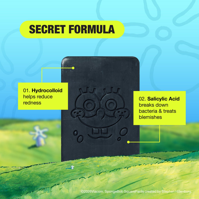 Carbon Theory X Spongebob Squarepants Limited Edition Patrick’s Home Anti Breakout Facial Cleansing Bar + Travel Tin 2