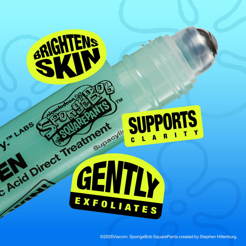 Carbon Theory X Spongebob Squarepants Limited Edition Plankton’s Pen Zap Pen 2% Salicylic Acid Direct Treatment 3