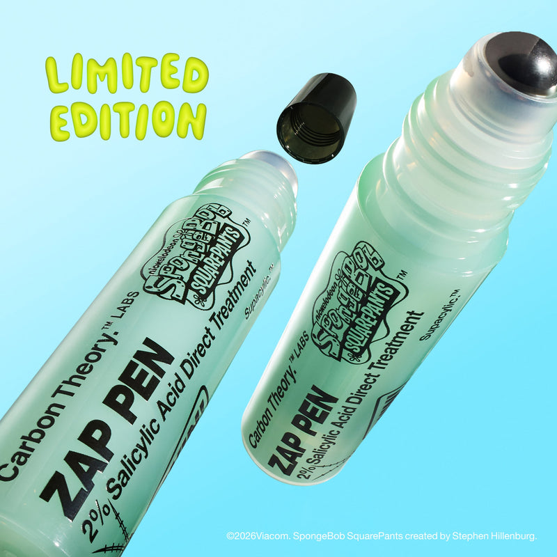 Carbon Theory X Spongebob Squarepants Limited Edition Plankton’s Pen Zap Pen 2% Salicylic Acid Direct Treatment 4