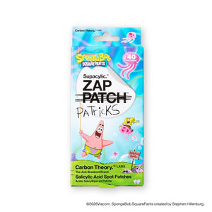 X Spongebob Squarepants Zap Patricks Hydrocolloid Spot Patches 20 Pack