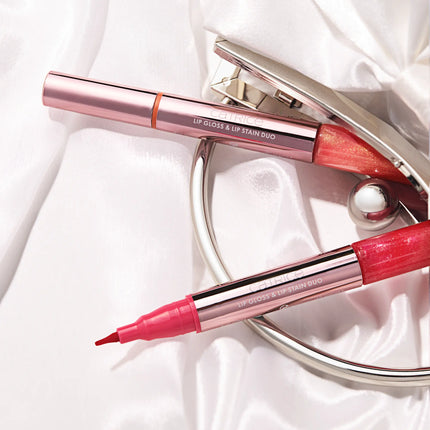 Catrice Brides & Besties Lip Gloss & Lip Stain Duo C01 Apricot Promise