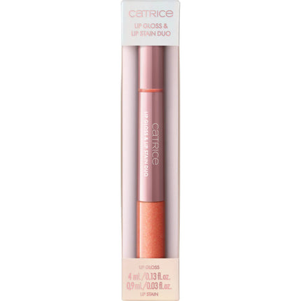Catrice Brides & Besties Lip Gloss & Lip Stain Duo C01 Apricot Promise