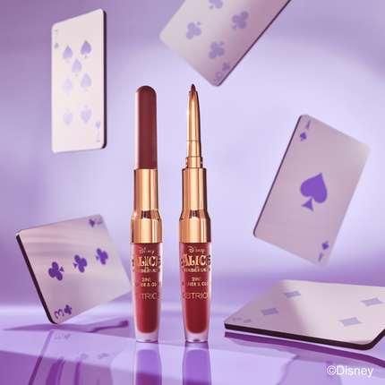 Catrice Disney Alice In Wonderland 2In1 Lip Liner & Gloss C02 Always Curious