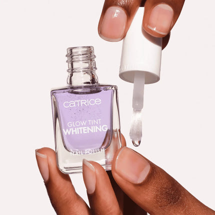 Catrice Glow Tint Whitening Nail Polish 020 Bye Bye Yellow