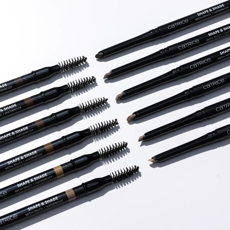 Catrice Shape & Shade Brow Pencil Waterproof 050 Roasted Almond, wenkbrauwpotlood, kleurenoverzicht
