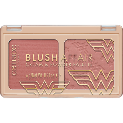 Catrice Wonder Woman Blush Affair Cream & Powder Palette 020 Powerfull Together