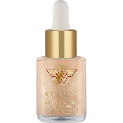 Catrice Wonder Woman Liquid Luminizer Face Drops