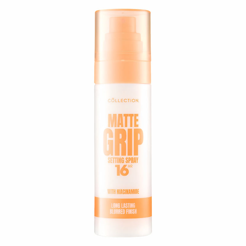 Collection Matte Grip Setting Spray, een fixatiespray voor make-up met matte finish