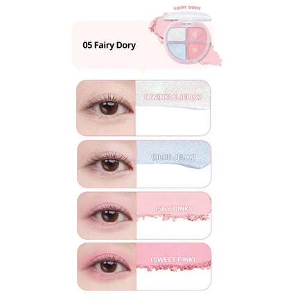 Colorgram Tintin Dory Eyeshadow Palette 05 Fairy Dory
