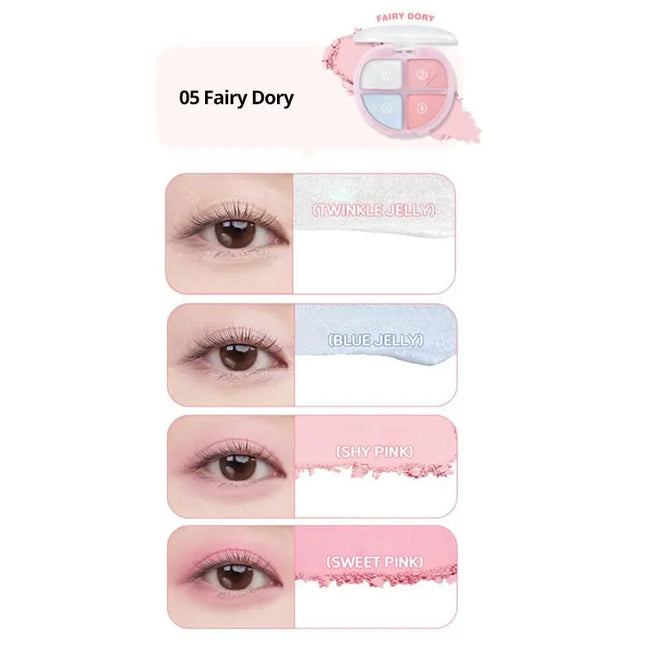 Colorgram Tintin Dory Eyeshadow Palette 05 Fairy Dory