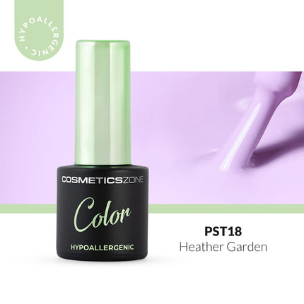Cosmetics Zone Hypoallergenic Hybrid UV/LED Gel Polish Heather Garden PST18