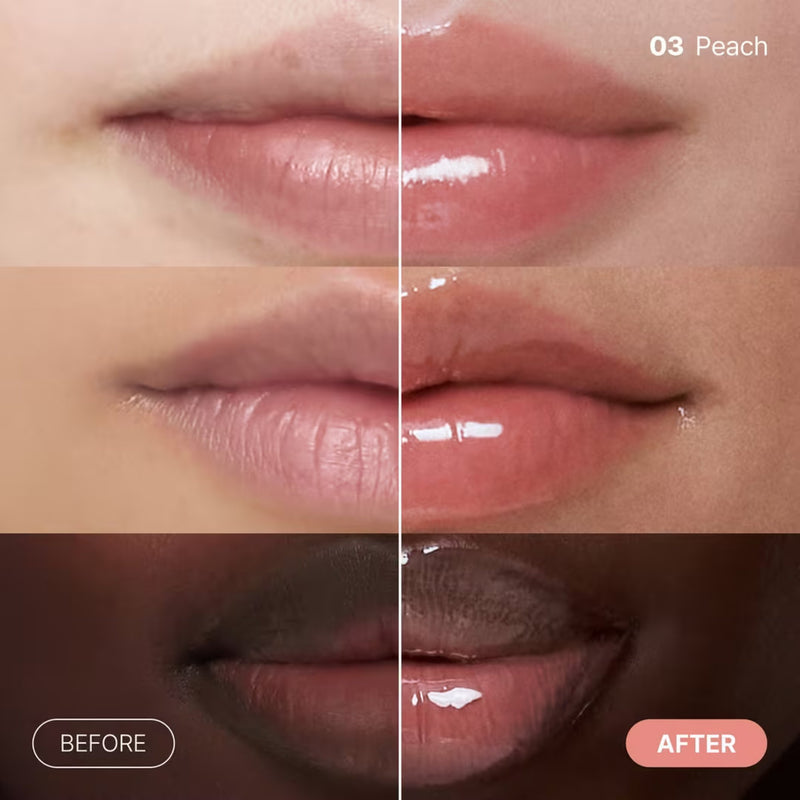 COSRX 5 Peptide Collagen Lip Fill Tinted Treatment 03 Peach, getinte lippenbalsem met collageen en peptiden, foto 2 van 8