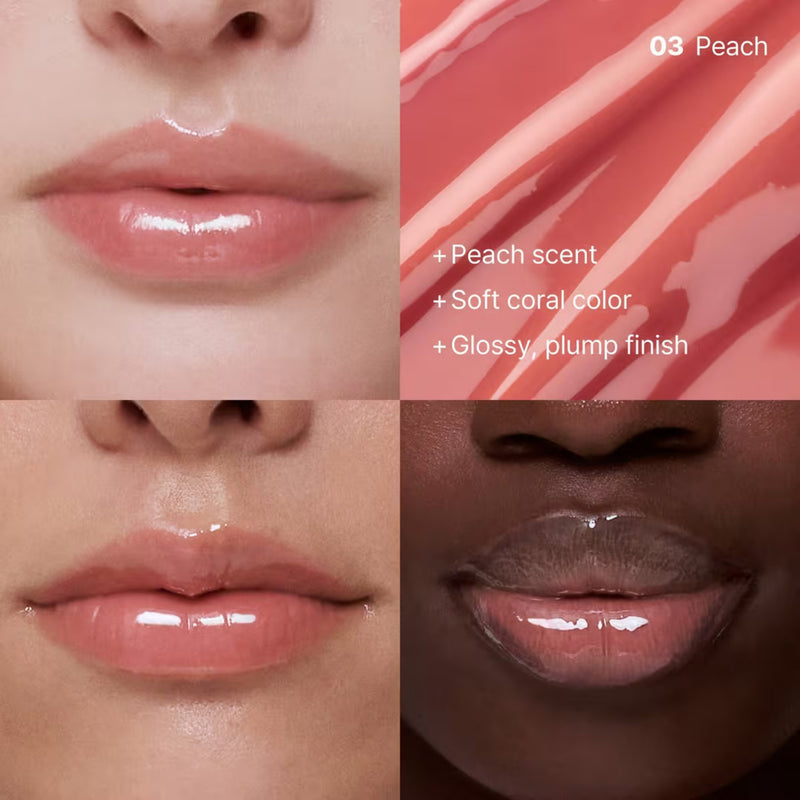 COSRX 5 Peptide Collagen Lip Fill Tinted Treatment 03 Peach, getinte lippenbalsem met collageen en peptiden, foto 6 van 8