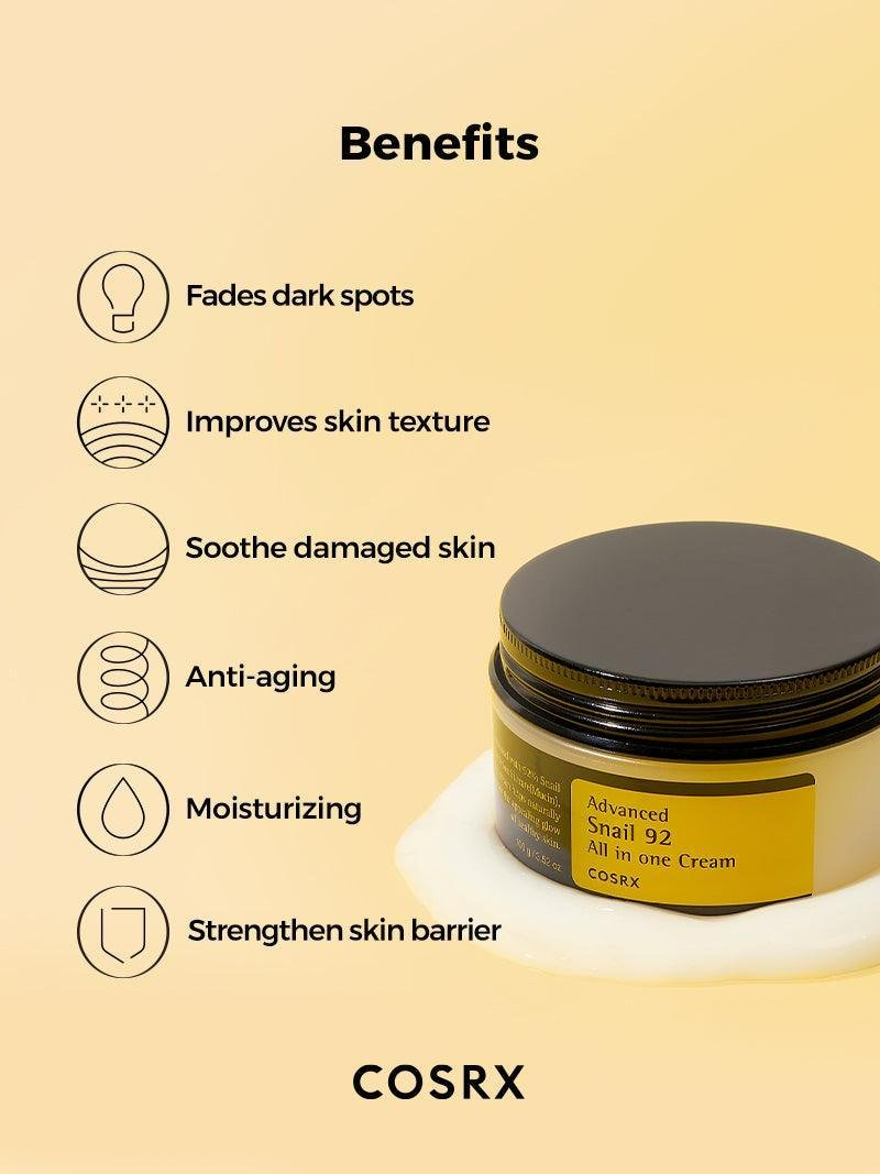 COSRX Advanced Snail 92 All In One Cream Tube