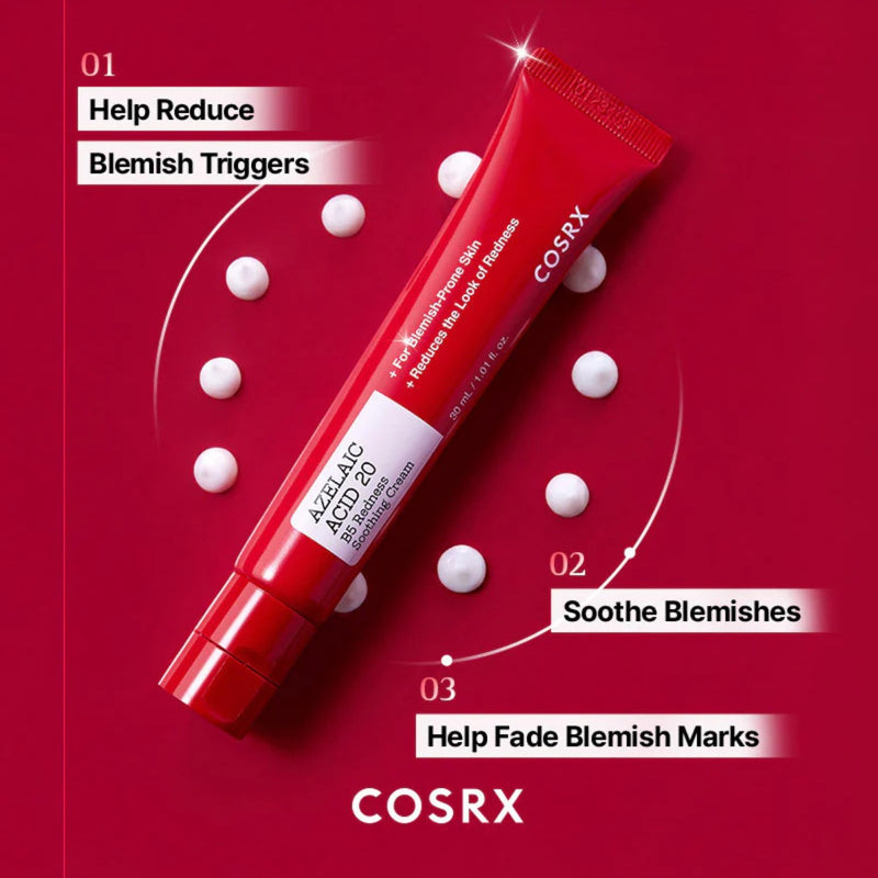 COSRX Azelaic Acid 20 B5 Redness Soothing Cream