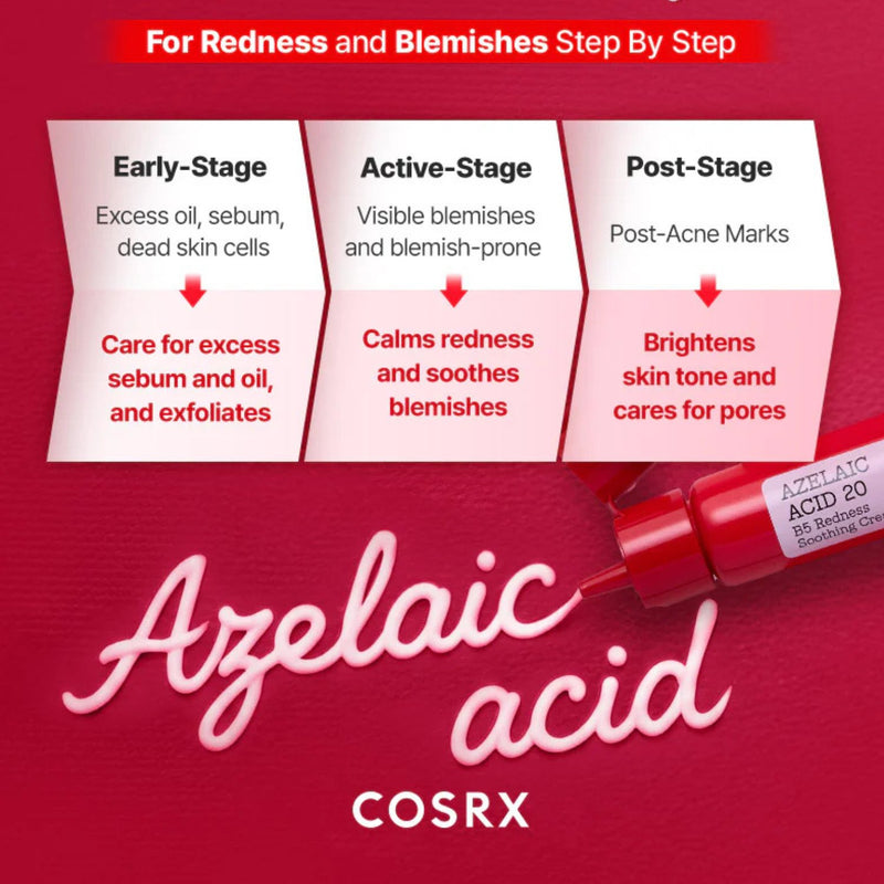 COSRX Azelaic Acid 20 B5 Redness Soothing Cream