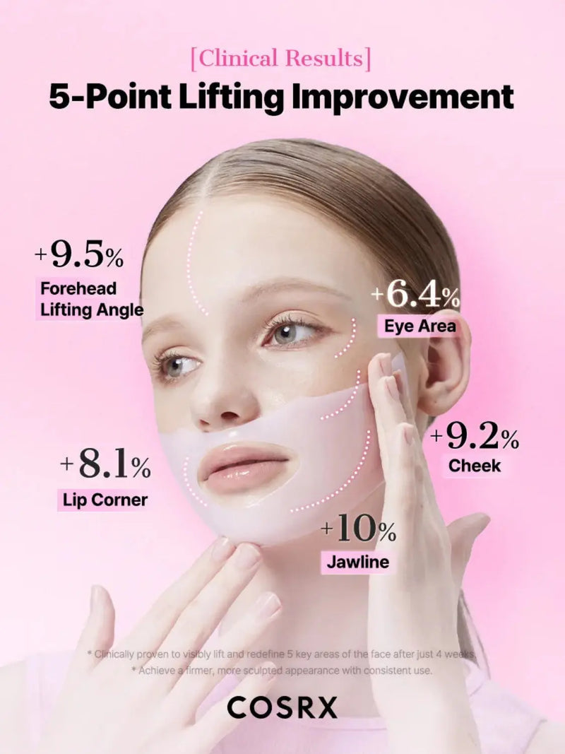 COSRX Peptide Collagen Glow Hydrogel Mask