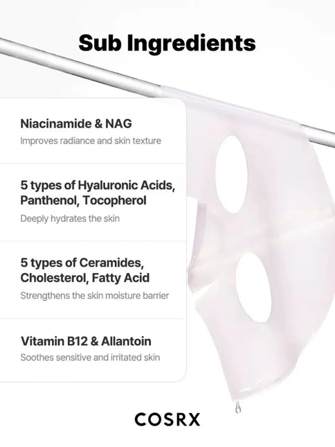 COSRX Peptide Collagen Glow Hydrogel Mask