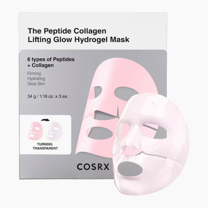 COSRX Peptide Collagen Glow Hydrogel Mask