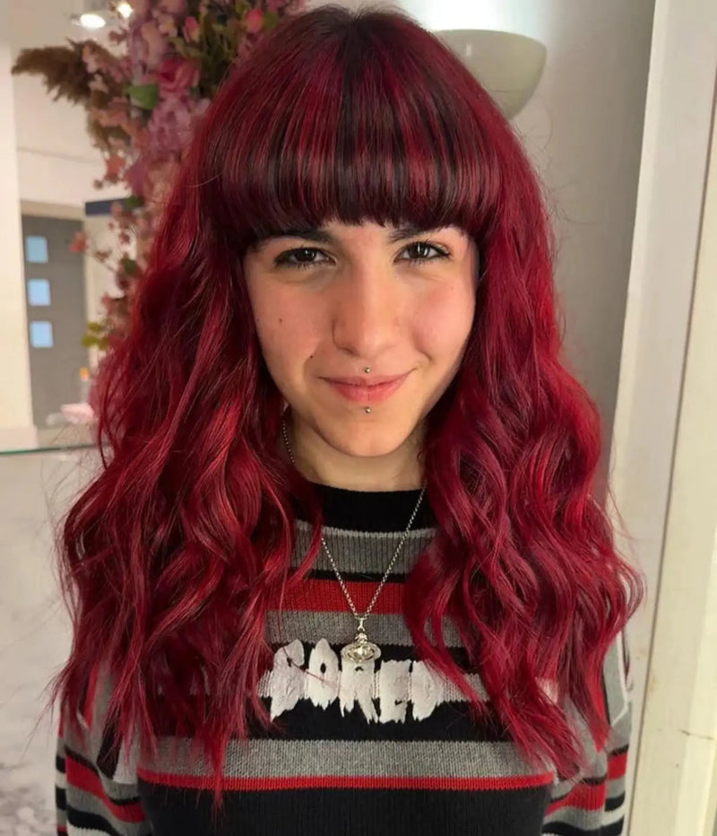 Crazy Color 40 Vermillion Red