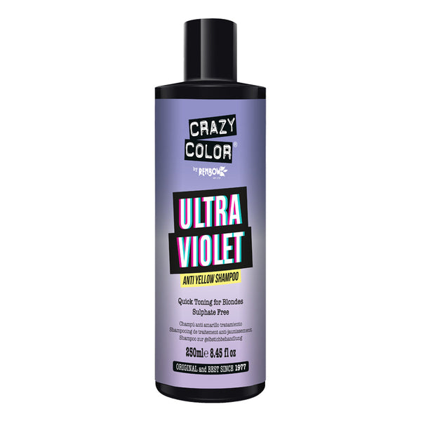 Crazy Color Ultra Violet Anti Yellow Shampoo 1