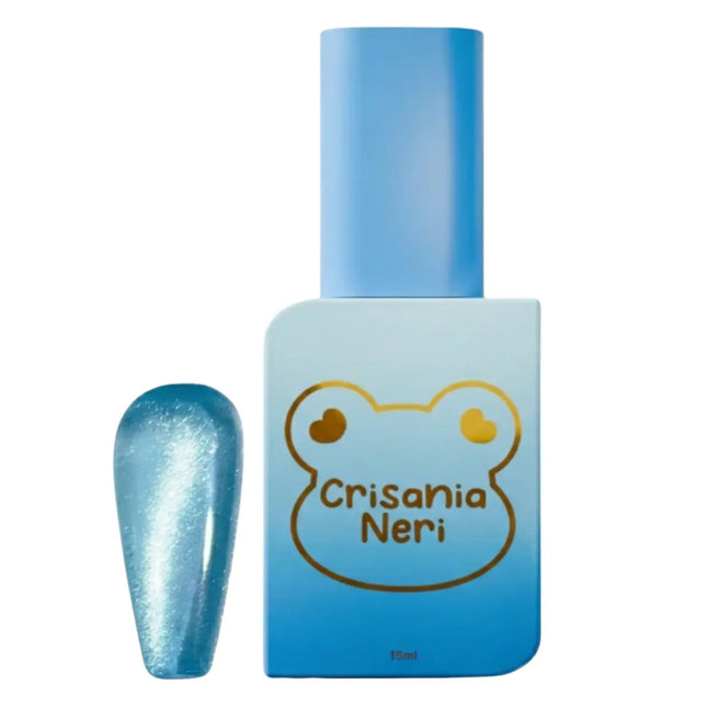 Crisania Neri Sea x Sky Magnetic Cat Eye Gel Polish Bora Bora