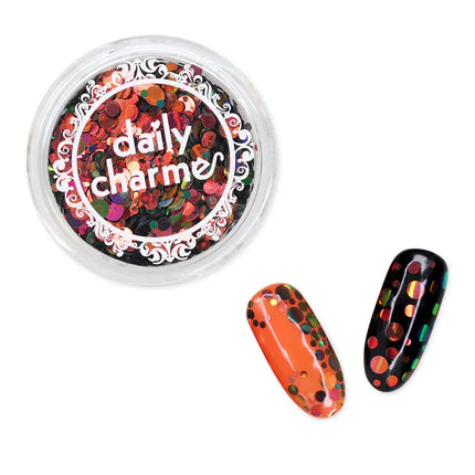 Daily Charme Chameleon Color Shifting Hex Glitter Dark Phoenix