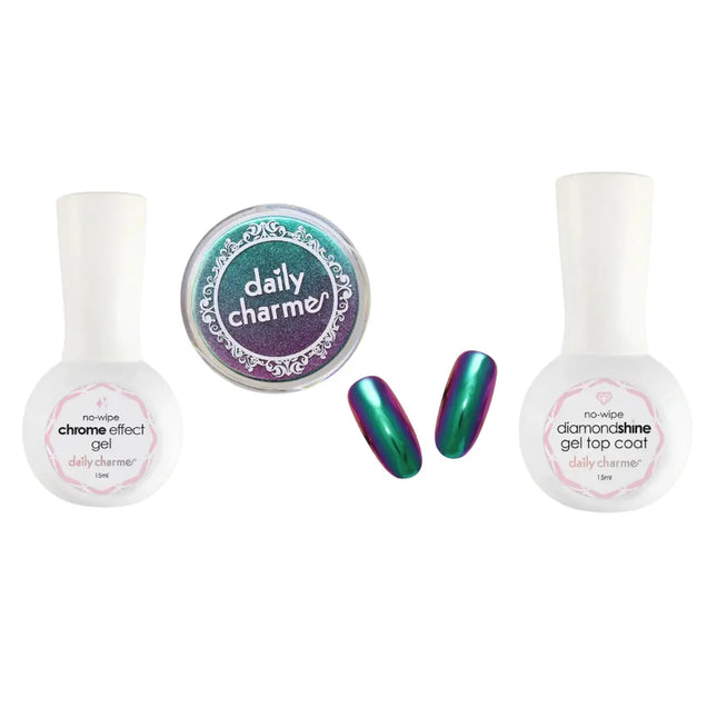 Daily Charme Chrome Powder Set