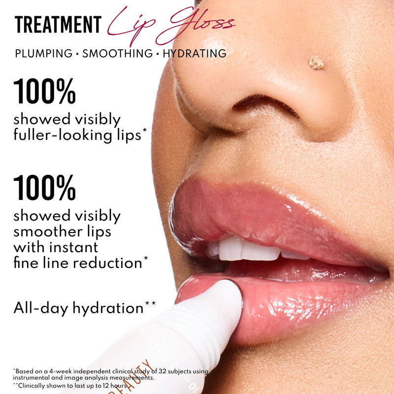 Danessa Myricks Beauty Glosswork 4d Ultra Shine Plumping Gloss Rose N Brunch