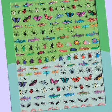 Deco Beauty Nail Art Stickers Critters