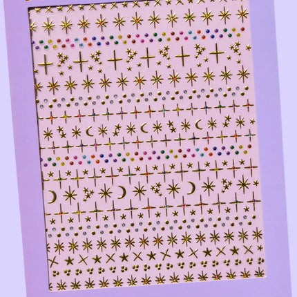 Deco Beauty Nail Art Stickers Stardust
