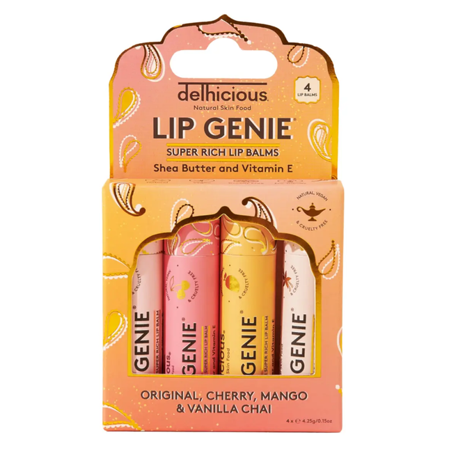 Delhicious Lip Genie 4 Pack