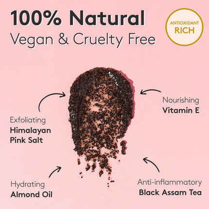 Delhicious Original Black Tea Body Scrub