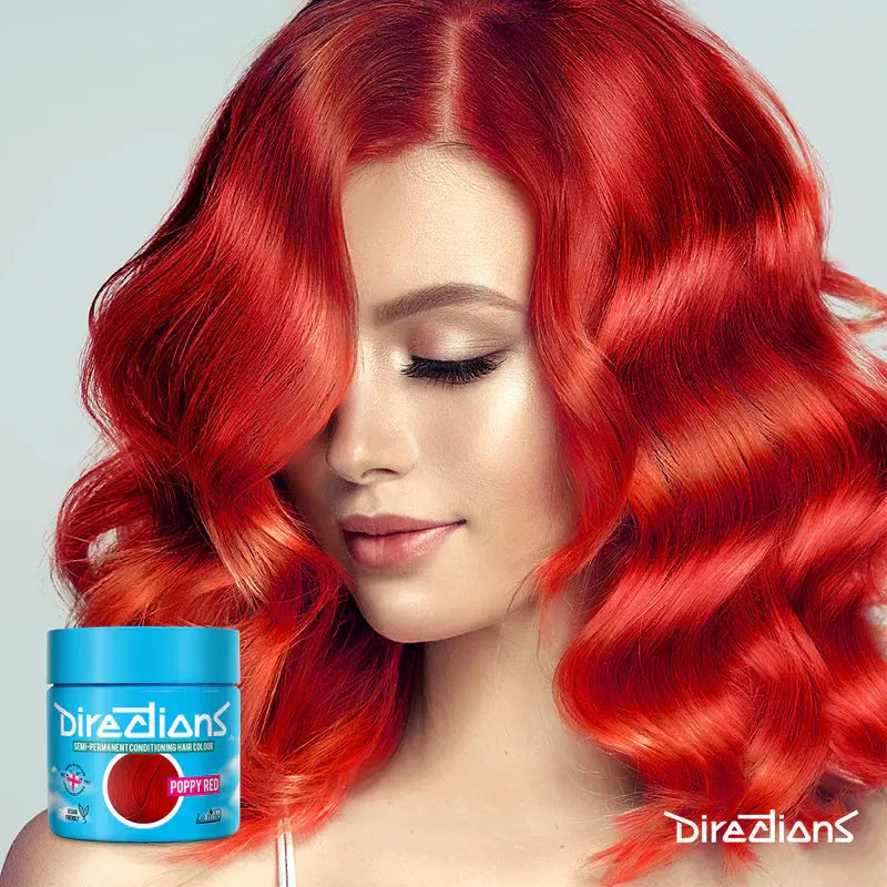 Directions Color #Poppy Red