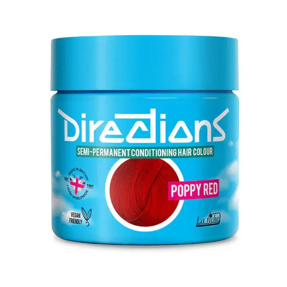 Directions Poppy Red