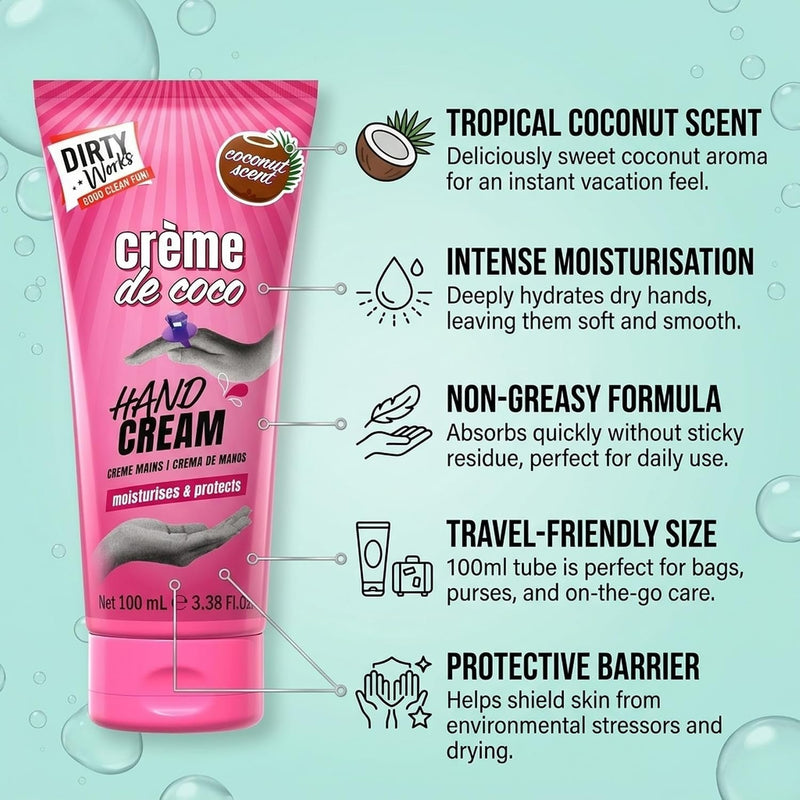 Dirty Works Creme De Coco Hand Cream 2