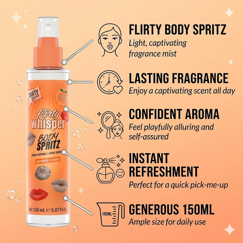 Dirty Works Flirty Whisper Body Spritz 2