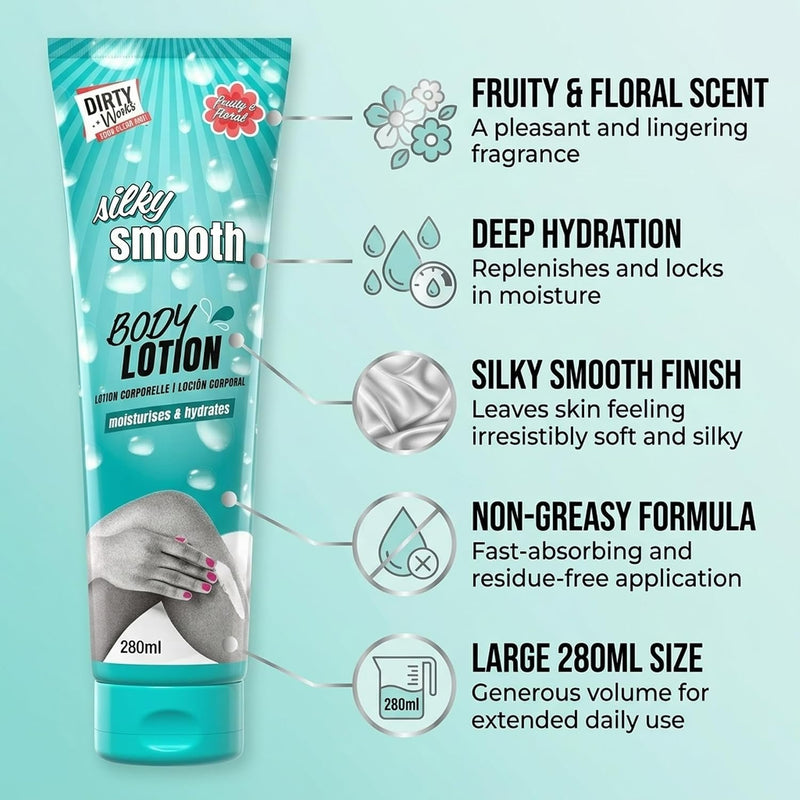 Dirty Works Silky Smooth Body Lotion 2