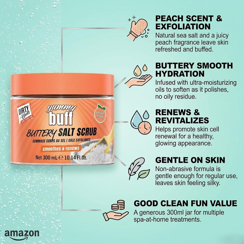 Dirty Works Yummy Buff Salt Scrub 2