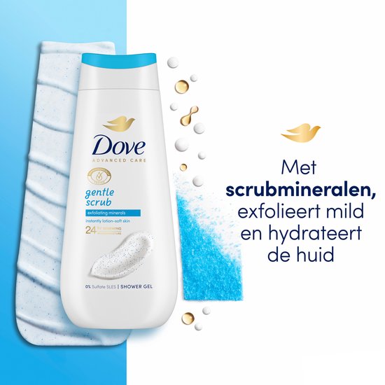Dove Advanced Care Gentle Scrub Douchegel