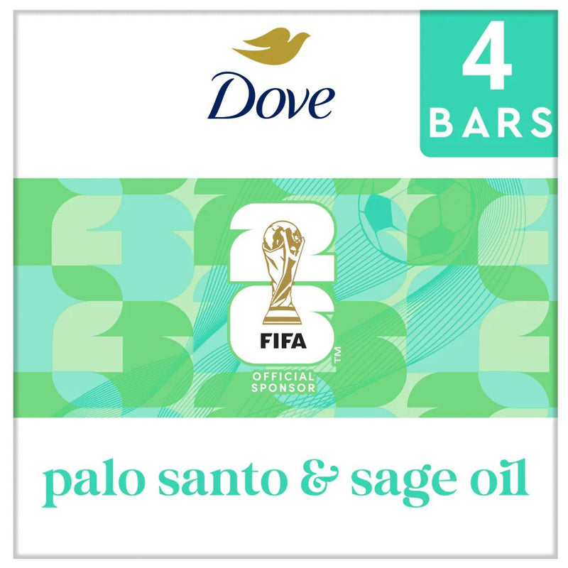 Dove Beauty Bar Fifa Cedarwood & Sage 4 Pack 1