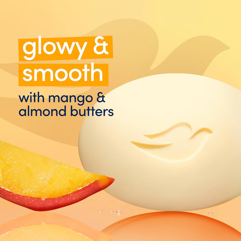 Dove Beauty Cream Bar Mango & Almond Butter 4-Pack