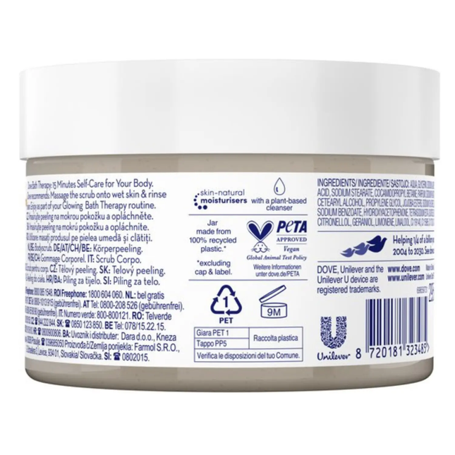 Dove Body Scrub Glow Recharge
